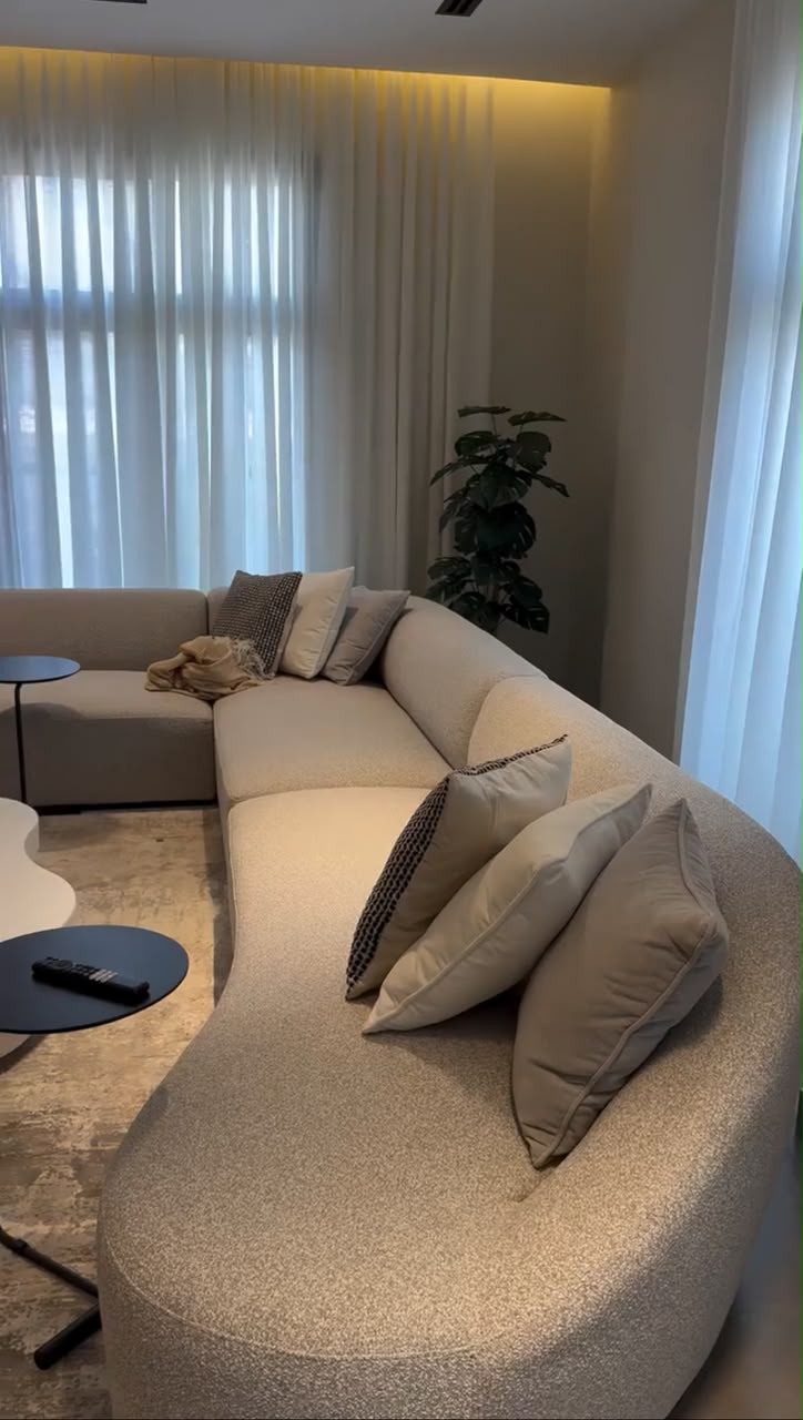 Curved Back Sofa #2 - HK Furniture Living Room Collection, Kampala Uganda